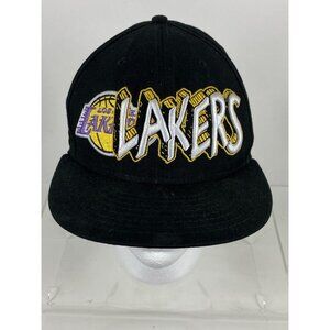 New Era NBA Los Angeles Lakers Graffiti Embroidered Fitted Cap Black 7¼ F213